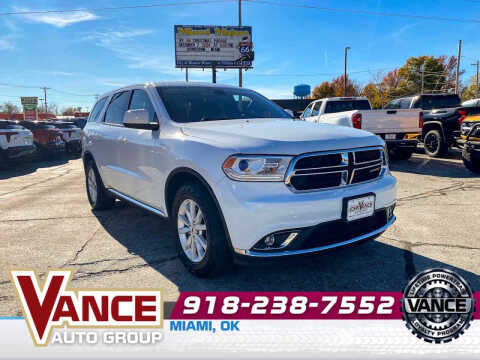 2020 Dodge Durango for sale at Vance Fleet Services in Guthrie OK