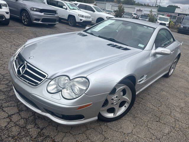 Silver 2005 Mercedes-Benz SL-Class SL 500 Convertible SL 500 2dr Convertible 2