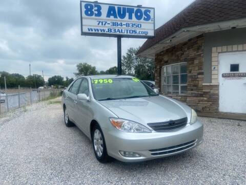 2004 Toyota Camry for sale at 83 Autos in York PA