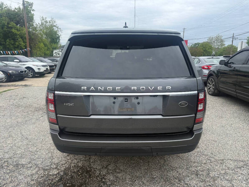 2016 Land Rover Range Rover HSE