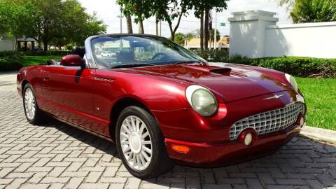 2004 Ford Thunderbird for sale at Premier Luxury Cars in Oakland Park FL