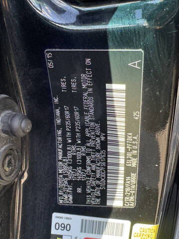 2015 Toyota Sienna L 7-Passenger