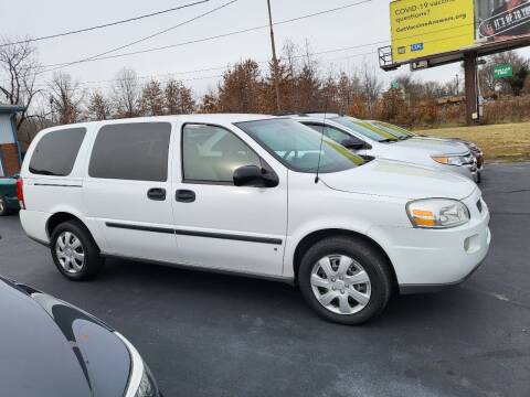 2008 Chevrolet Uplander for sale at Country Auto Sales in Boardman OH