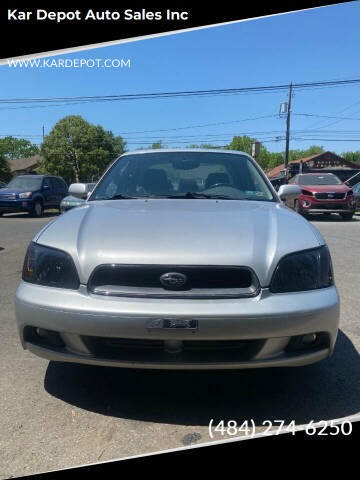 2004 Subaru Legacy for sale at Kar Depot Auto Sales Inc in Allentown PA