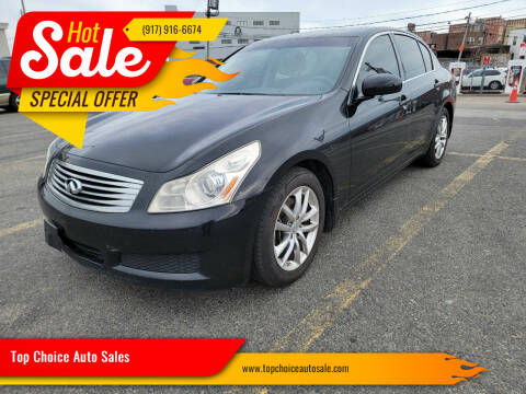 2008 Infiniti G35 for sale at Top Choice Auto Sales in Brooklyn NY