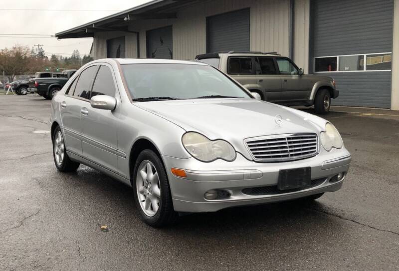 2002 Mercedes-Benz C-Class for sale at DASH AUTO SALES LLC in Salem OR