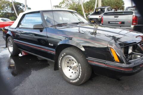 1983 Ford Mustang for sale at Dream Machines USA in Lantana FL