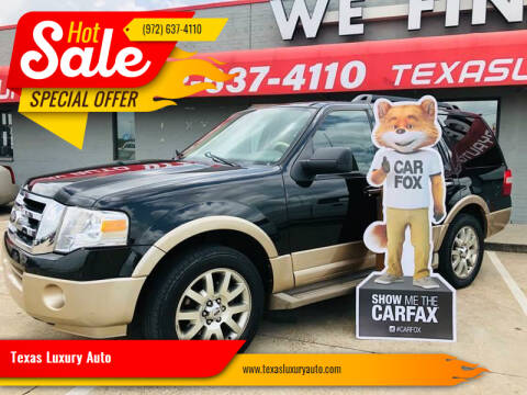 2011 Ford Expedition for sale at Texas Luxury Auto in Cedar Hill TX