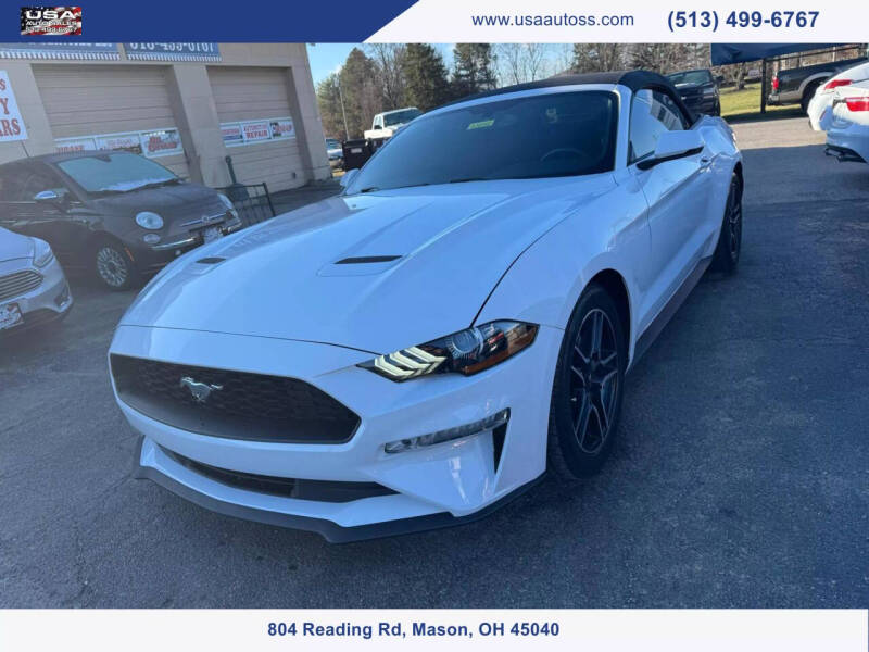 2018 Ford Mustang for sale at USA Auto Sales & Services, LLC in Mason OH