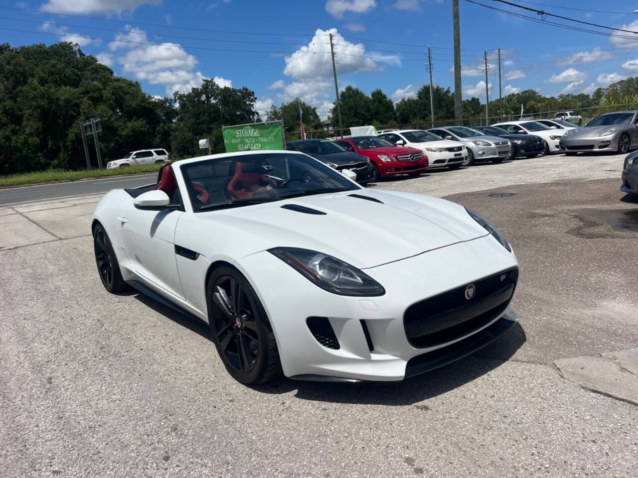 2015 Jaguar F-TYPE for sale at Hobgood Auto Sales in Land O Lakes, FL