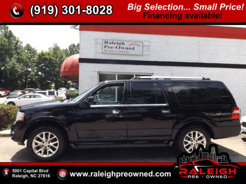 2017 Ford Expedition EL for sale at Raleigh Pre-Owned in Raleigh NC