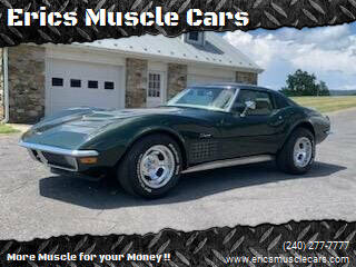 1970 Chevrolet Corvette for sale at Eric's Muscle Cars in Clarksburg MD