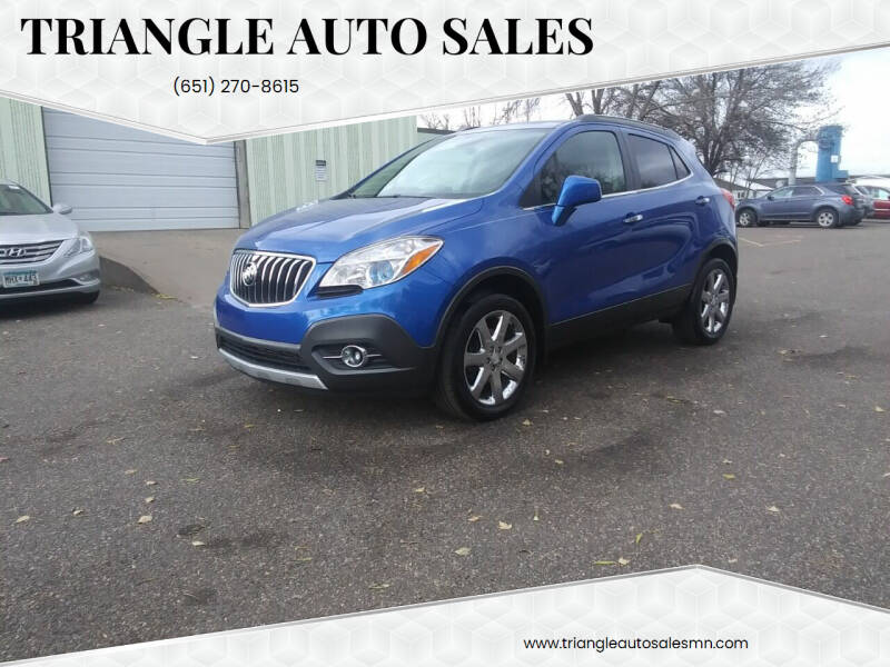 2013 Buick Encore for sale at Triangle Auto Sales in Forest Lake MN