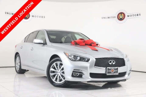 2016 Infiniti Q50 for sale at INDY'S UNLIMITED MOTORS - UNLIMITED MOTORS in Westfield IN