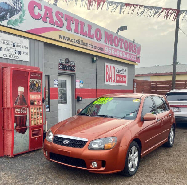 2008 Kia Spectra for sale at CASTILLO MOTORS in Weslaco TX