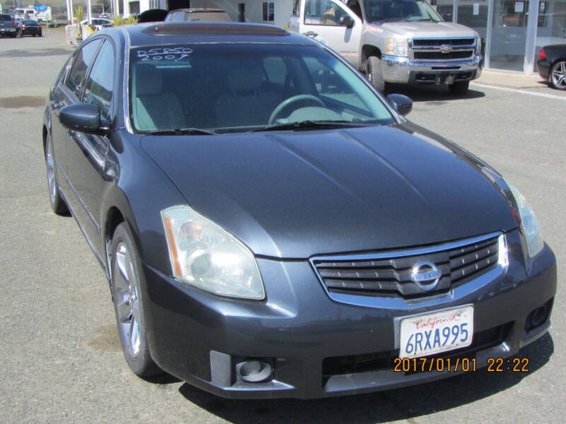 2007 Nissan Maxima for sale at Mendocino Auto Auction in Ukiah CA