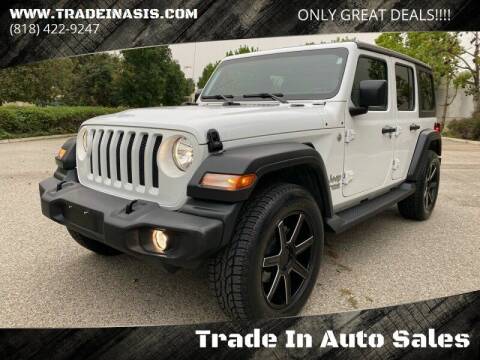 2018 Jeep Wrangler Unlimited for sale at Trade In Auto Sales in Van Nuys CA