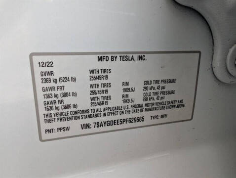 2023 Tesla Model Y Long Range