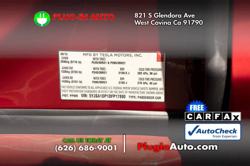 2013 Tesla Model S Performance