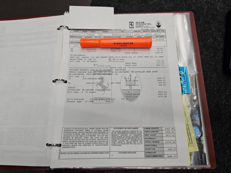 2002 Ferrari 575M Maranello