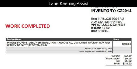 2025 GMC Sierra 1500