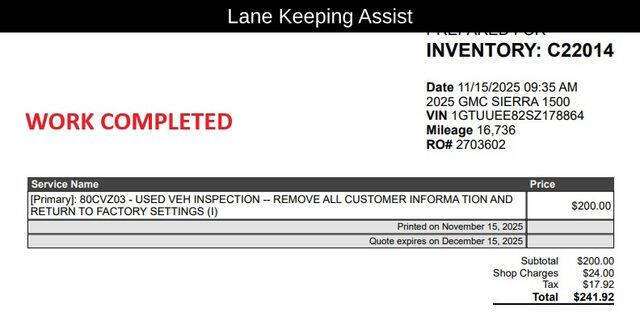 2025 GMC Sierra 1500