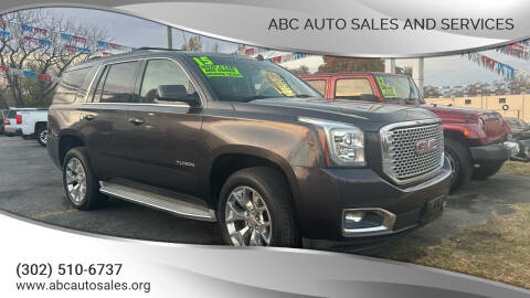 2015 GMC Yukon for sale at ABC Auto Sales and Services in New Castle DE