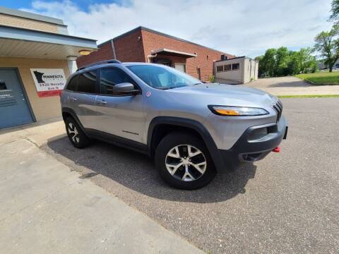 2017 Jeep Cherokee for sale at Minnesota Auto Sales in Golden Valley MN