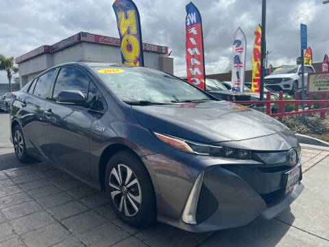 2018 Toyota Prius Prime for sale at CARCO SALES & FINANCE in Chula Vista CA