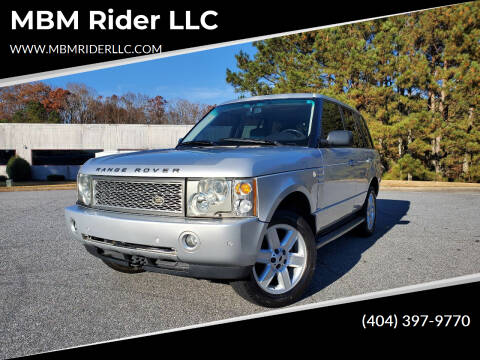 2003 Land Rover Range Rover for sale at MBM Rider LLC in Alpharetta GA