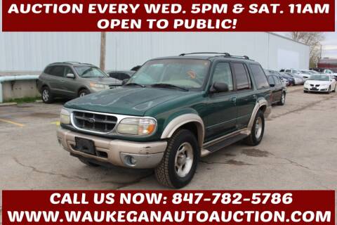 2001 Ford Explorer for sale at Waukegan Auto Auction in Waukegan IL
