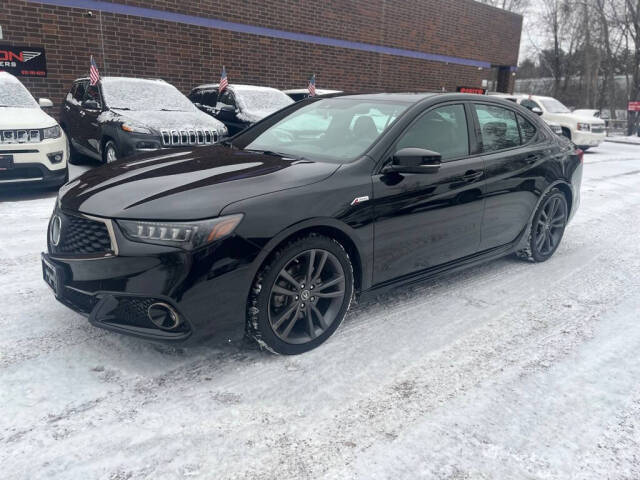 2018 Acura TLX for sale at Whi-Con Auto Brokers in Shakopee, MN