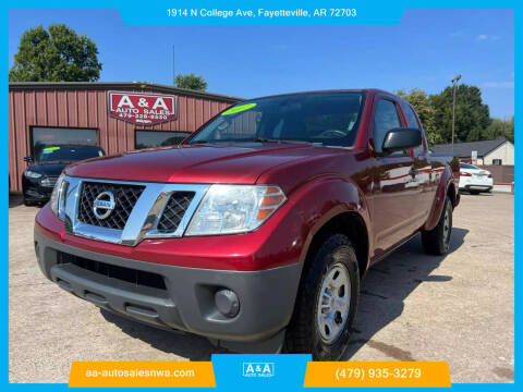 2017 Nissan Frontier for sale at A & A Auto Sales in Fayetteville AR