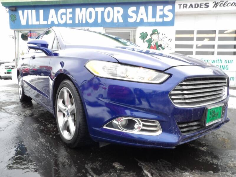 2014 Ford Fusion for sale at Village Motor Sales Llc in Buffalo NY