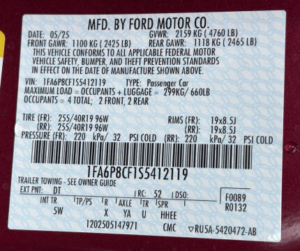 2025 Ford Mustang GT