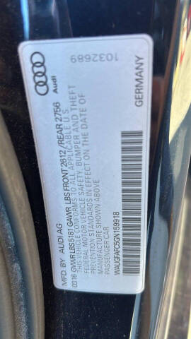 2016 Audi A6 2.0T quattro Premium Plus