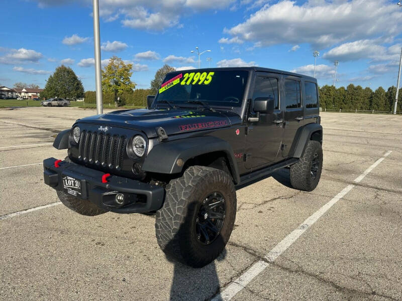 2016 Jeep Wrangler Unlimited for sale at Lot 31 Auto Sales in Kenosha WI