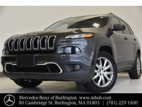2018 Jeep Cherokee for sale at Mercedes Benz of Burlington in Burlington MA