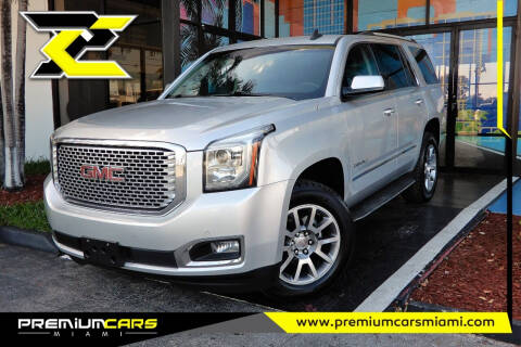 2017 GMC Yukon for sale at Premium Cars of Miami in Miami FL