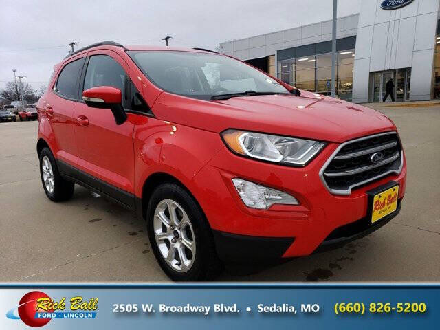 2020 Ford EcoSport for sale at RICK BALL FORD in Sedalia MO