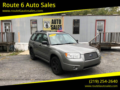 2006 Subaru Forester for sale at Route 6 Auto Sales in Portage IN