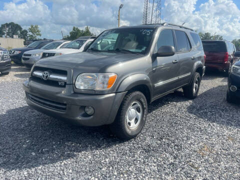 2005 Toyota Sequoia for sale at Bayou Motors inc in Houma LA