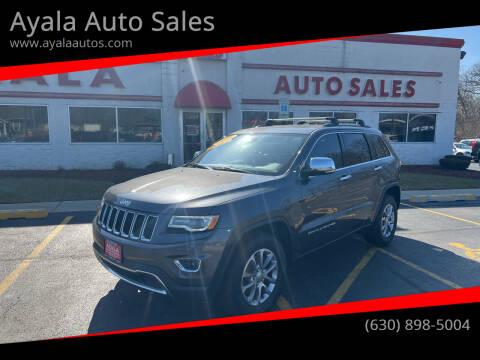 2016 Jeep Grand Cherokee for sale at Ayala Auto Sales in Aurora IL