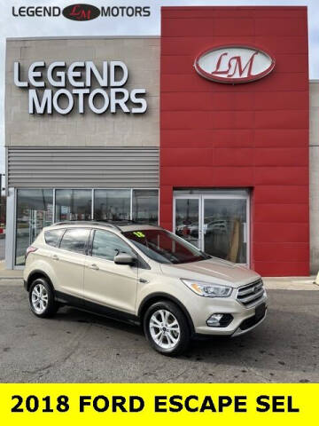 2018 Ford Escape for sale at Legend Motors of Waterford - Legend Motors of Ferndale in Ferndale MI