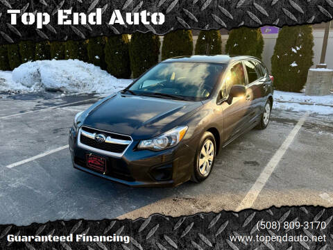 2014 Subaru Impreza for sale at Top End Auto in North Attleboro MA