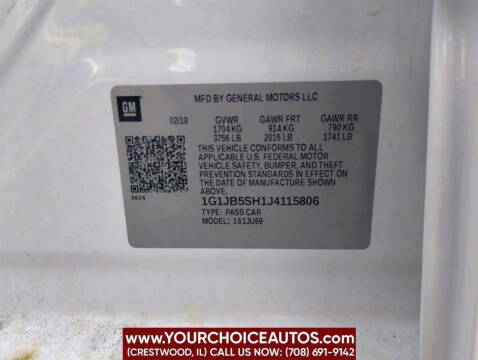 2018 Chevrolet Sonic LS Auto