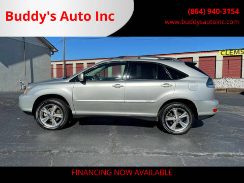 2007 Lexus RX 400h for sale at Buddy's Auto Inc in Pendleton SC