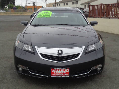 2012 Acura TL for sale at Vallejo Motors in Vallejo CA