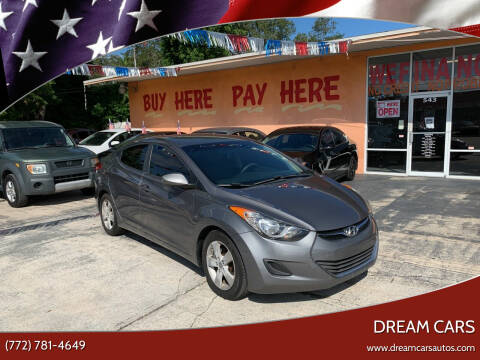 2011 Hyundai Elantra for sale at DREAM CARS in Stuart FL