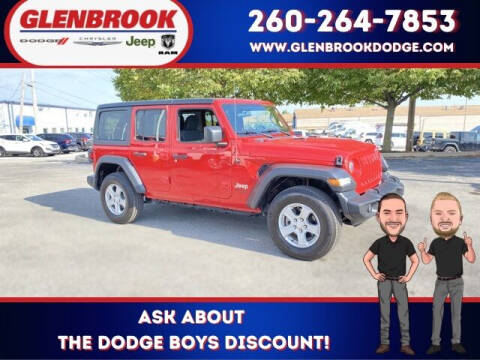 2021 Jeep Wrangler Unlimited for sale at Glenbrook Dodge Chrysler Jeep Ram and Fiat in Fort Wayne IN